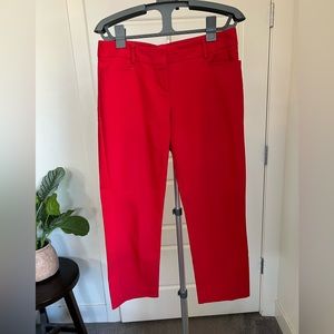 COPY - Red Express Columnist Capri Pants, size 2S